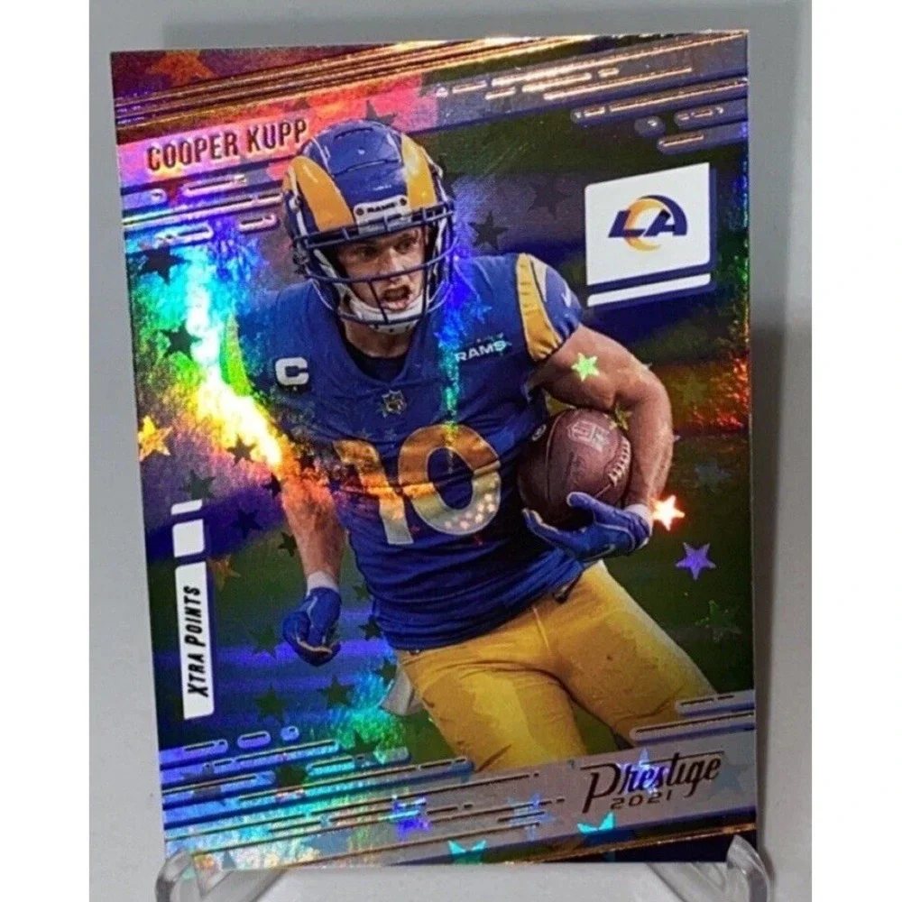 2021 Prestige Football Cooper Kupp Los Angeles Rams Xtra Points Astral Stars #95